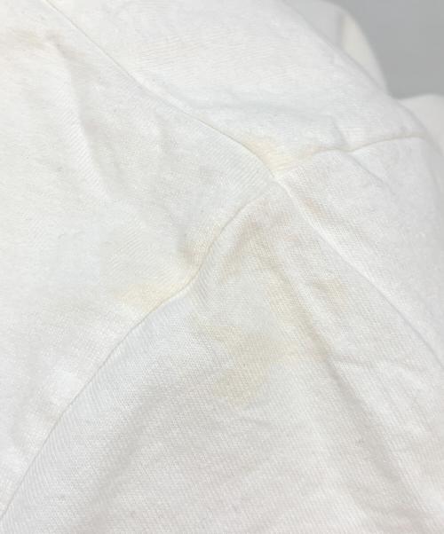 PLAY COMME des GARCONS（プレイコムデギャルソン）PLAY COMME des GARCONS (プレイコムデギャルソン) ハートワッペンTシャツ ホワイト サイズ:Lの古着・服飾アイテム