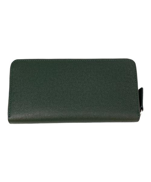 LANVIN COLLECTION（ランバンコレクション）LANVIN COLLECTION (ランバンコレクション) クウルールドヴァン 長財布 グリーンの古着・服飾アイテム