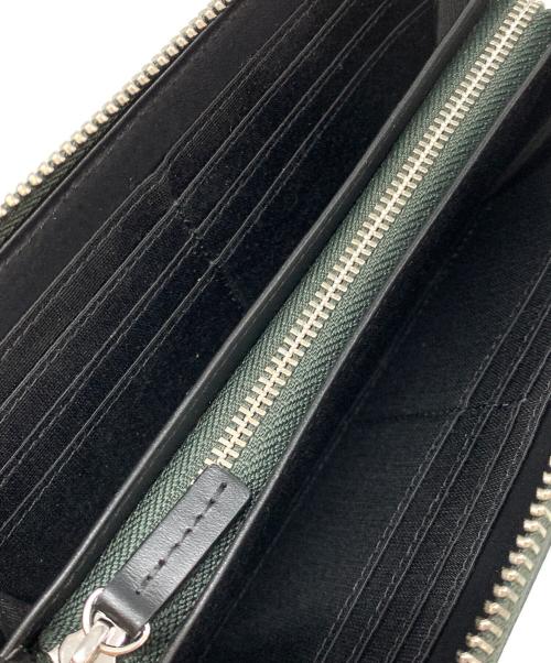 LANVIN COLLECTION（ランバンコレクション）LANVIN COLLECTION (ランバンコレクション) クウルールドヴァン 長財布 グリーンの古着・服飾アイテム