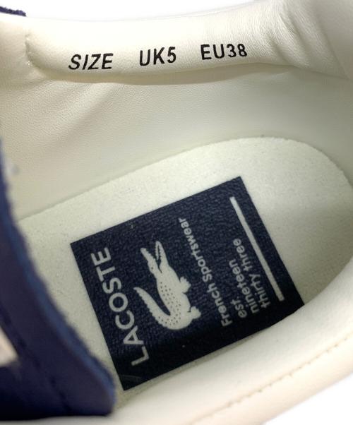 LACOSTE（ラコステ）LACOSTE (ラコステ) BASESHOT 223 3 SFA ネイビー サイズ:UK5/EU38の古着・服飾アイテム