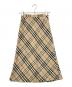 BURBERRY LONDON（バーバリーロンドン）の古着「ミディスカート」｜ベージュ