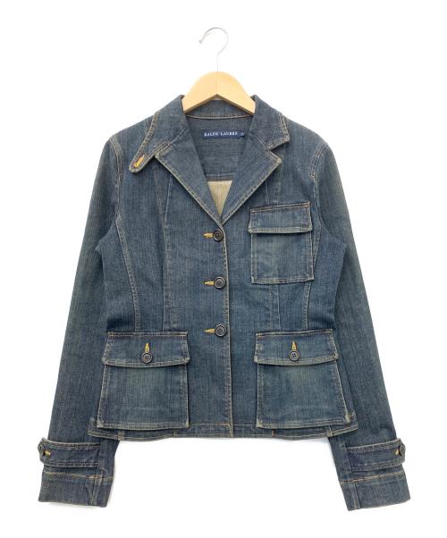 RALPH LAUREN（ラルフローレン）RALPH LAUREN (ラルフローレン) デニムジャケット インディゴ サイズ:11の古着・服飾アイテム