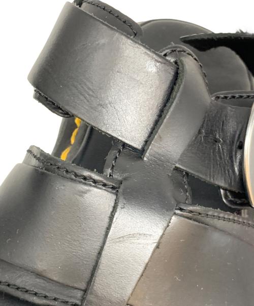 Dr.Martens（ドクターマーチン）Dr.Martens (ドクターマーチン) グルカサンダル ブラック サイズ:UK5の古着・服飾アイテム