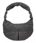 LeSportsac×JOURNAL STANDARDレスポートサック×ジャーナルスタンダード）の古着「Ex sheen zip hobo セミショルダーバッグ」｜ブラック