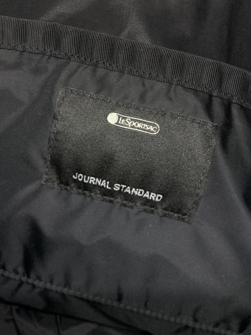 LeSportsac（レスポートサック）LeSportsac (レスポートサック) JOURNAL STANDARD (ジャーナルスタンダード) Ex sheen zip hobo セミショルダーバッグ ブラックの古着・服飾アイテム