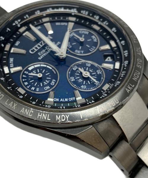 CITIZEN（シチズン）CITIZEN (シチズン) アテッサ サテライトウェーブ クロノグラフ 腕時計の古着・服飾アイテム