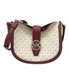 MICHAEL KORSマイケル・コース）の古着「GABBY ショルダーバッグ」｜ホワイト×レッド