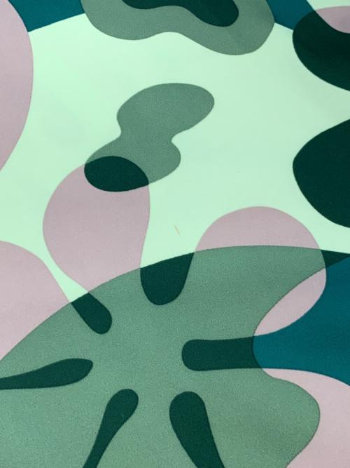 adidas（アディダス）adidas (アディダス) Hattie Stewart (ハティ・スチュワート) Loose-Fit Printing Pants グリーン サイズ:Sの古着・服飾アイテム