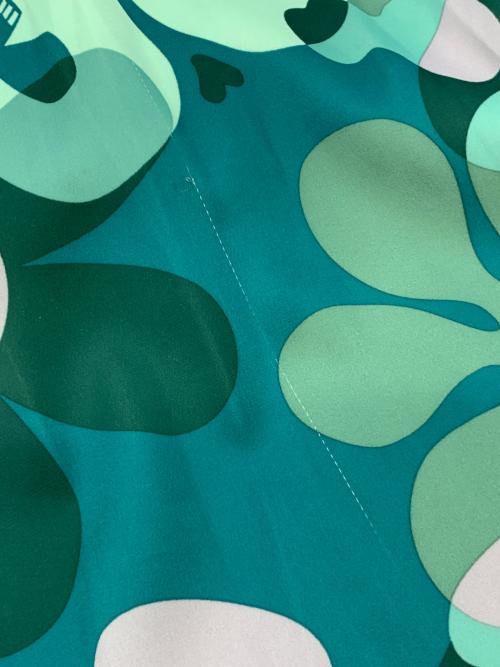 adidas（アディダス）adidas (アディダス) Hattie Stewart (ハティ・スチュワート) Loose-Fit Printing Pants グリーン サイズ:Sの古着・服飾アイテム