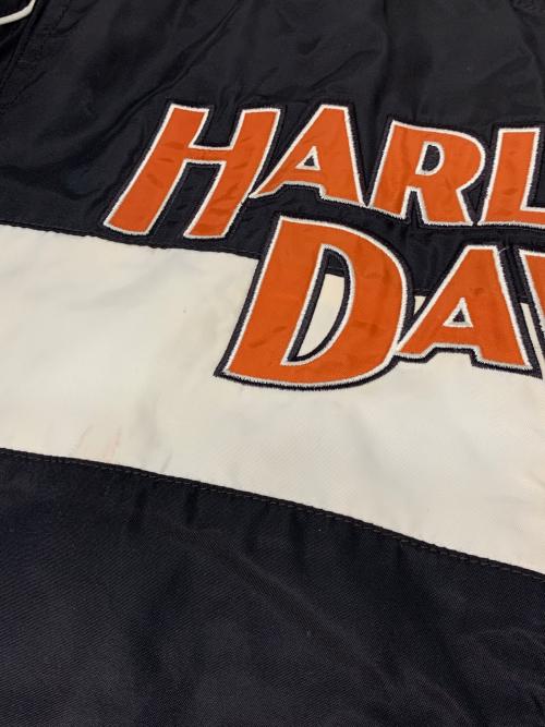 HARLEY-DAVIDSON（ハーレーダビッドソン）HARLEY-DAVIDSON (ハーレーダビッドソン) レーシングボンバージャケット ブラック サイズ:Mの古着・服飾アイテム