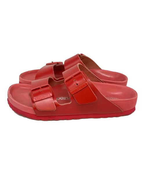 BIRKENSTOCK（ビルケンシュトック）BIRKENSTOCK (ビルケンシュトック) VALENTINO GARAVANI (ヴァレンティノ・ガラヴァーニ) アリゾナ サンダル レッド サイズ:37/240の古着・服飾アイテム