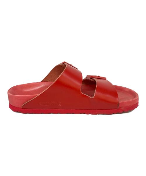 BIRKENSTOCK（ビルケンシュトック）BIRKENSTOCK (ビルケンシュトック) VALENTINO GARAVANI (ヴァレンティノ・ガラヴァーニ) アリゾナ サンダル レッド サイズ:37/240の古着・服飾アイテム