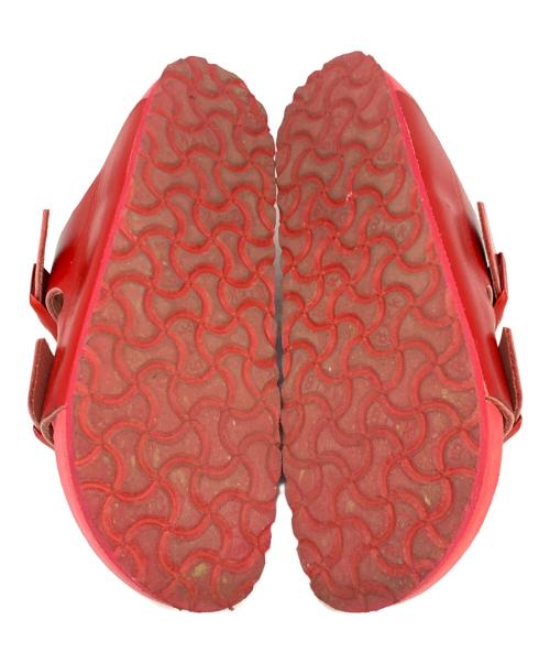 BIRKENSTOCK（ビルケンシュトック）BIRKENSTOCK (ビルケンシュトック) VALENTINO GARAVANI (ヴァレンティノ・ガラヴァーニ) アリゾナ サンダル レッド サイズ:37/240の古着・服飾アイテム