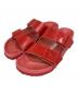 BIRKENSTOCK（ビルケンシュトック）の古着「アリゾナ サンダル」｜レッド
