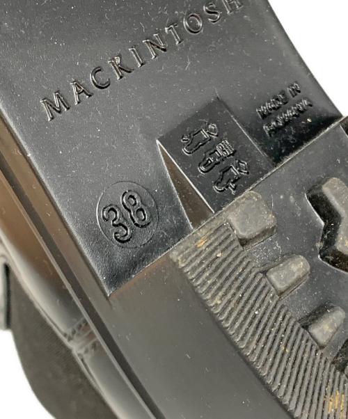 MACKINTOSH（マッキントッシュ）MACKINTOSH (マッキントッシュ) レインショートブーツ ブラック サイズ:38の古着・服飾アイテム