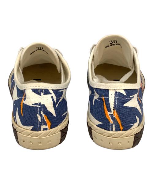 MARNI（マルニ）MARNI (マルニ) ヨット柄スニーカー ブルー サイズ:36の古着・服飾アイテム