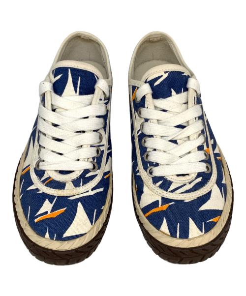 MARNI（マルニ）MARNI (マルニ) ヨット柄スニーカー ブルー サイズ:36の古着・服飾アイテム