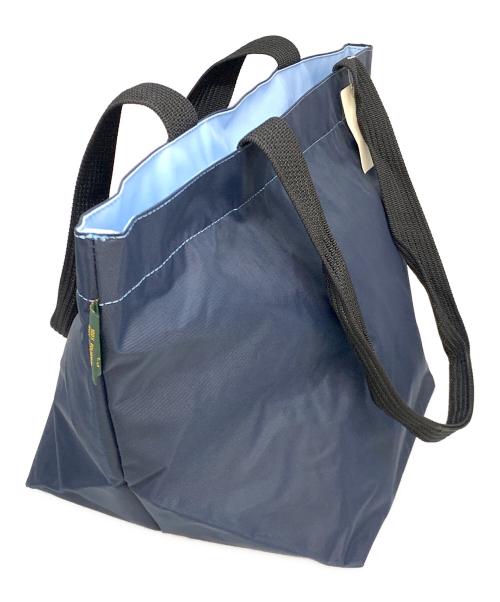 Herve Chapelier（エルベシャプリエ）Herve Chapelier (エルベシャプリエ) 舟形トートバッグ ネイビーの古着・服飾アイテム