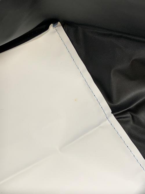 Herve Chapelier（エルベシャプリエ）Herve Chapelier (エルベシャプリエ) 舟形トートバッグ ネイビーの古着・服飾アイテム