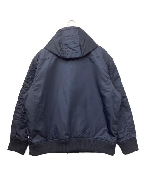 ALPHA（アルファ）ALPHA (アルファ) フライトジャケット ネイビー サイズ:3Lの古着・服飾アイテム