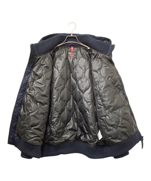 ALPHA（アルファ）ALPHA (アルファ) フライトジャケット ネイビー サイズ:3Lの古着・服飾アイテム