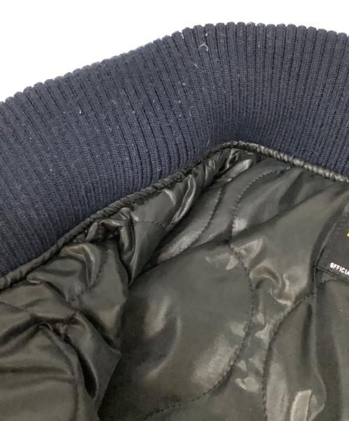 ALPHA（アルファ）ALPHA (アルファ) フライトジャケット ネイビー サイズ:3Lの古着・服飾アイテム