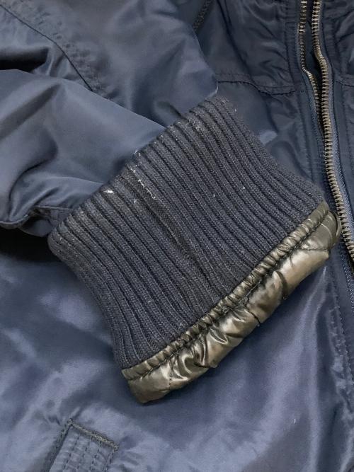 ALPHA（アルファ）ALPHA (アルファ) フライトジャケット ネイビー サイズ:3Lの古着・服飾アイテム