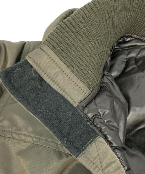 ALPHA（アルファ）ALPHA (アルファ) フライトジャケット カーキ サイズ:XLの古着・服飾アイテム