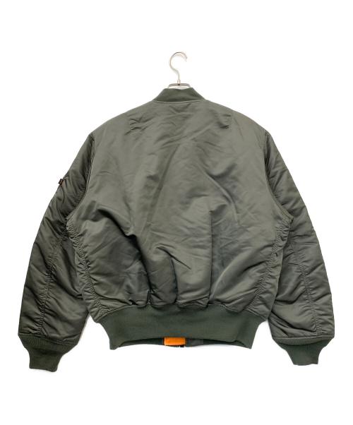 ALPHA（アルファ）ALPHA (アルファ) リバーシブルジャケット カーキ サイズ:Lの古着・服飾アイテム