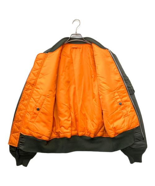 ALPHA（アルファ）ALPHA (アルファ) リバーシブルジャケット カーキ サイズ:Lの古着・服飾アイテム