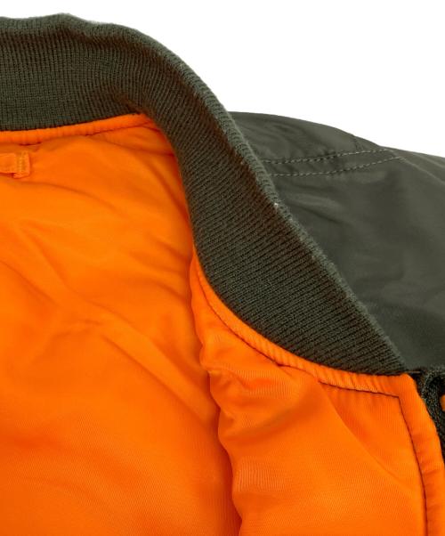 ALPHA（アルファ）ALPHA (アルファ) リバーシブルジャケット カーキ サイズ:Lの古着・服飾アイテム
