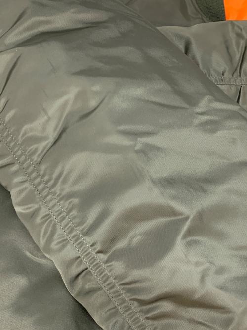 ALPHA（アルファ）ALPHA (アルファ) リバーシブルジャケット カーキ サイズ:Lの古着・服飾アイテム