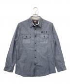 WEST COAST CHOPPERSウエストコーストチョッパーズ）の古着「長袖シャツ」｜グレー