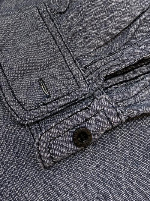 WEST COAST CHOPPERS（ウエストコーストチョッパーズ）WEST COAST CHOPPERS (ウエストコーストチョッパーズ) 長袖シャツ グレー サイズ:Lの古着・服飾アイテム