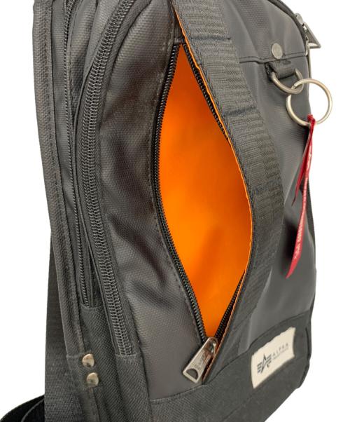 ALPHA（アルファ）ALPHA (アルファ) ワンショルダーバッグ ブラックの古着・服飾アイテム