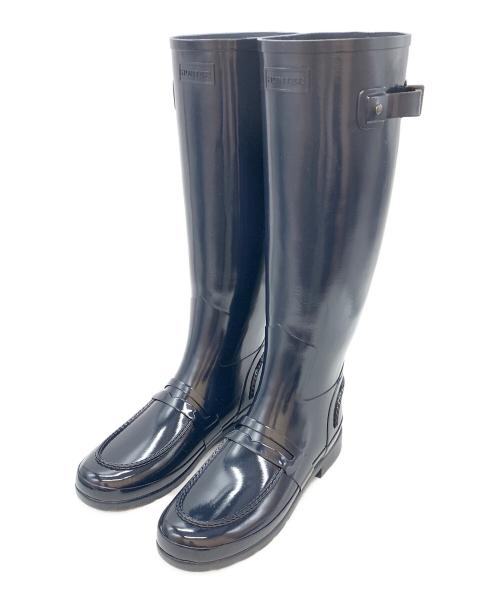 HUNTER（ハンター）HUNTER (ハンター) レインブーツ ネイビー サイズ:UK6の古着・服飾アイテム