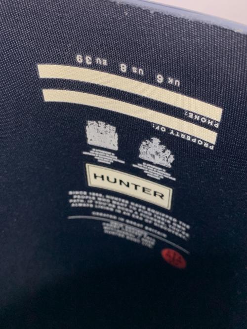 HUNTER（ハンター）HUNTER (ハンター) レインブーツ ネイビー サイズ:UK6の古着・服飾アイテム