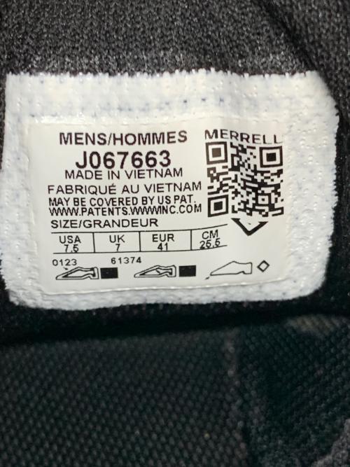 MERRELL（メレル）MERRELL (メレル) ベイパー グローブ 6 アウトドアシューズ ブラック サイズ:25.5cmの古着・服飾アイテム