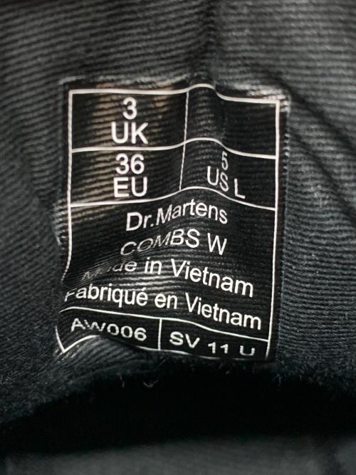 Dr.Martens（ドクターマーチン）Dr.Martens (ドクターマーチン) レースアップブーツ ブラック サイズ:UK3/EU36の古着・服飾アイテム