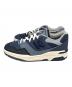 NEW BALANCE (ニューバランス) ローカットスニーカー ネイビー サイズ:27cm：10000円