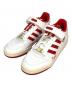 adidas（アディダス）の古着「FORUM LOW」｜ホワイト×レッド