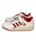 adidas (アディダス) Quiccs (クイックス) FORUM LOW ホワイト×レッド サイズ:27cm：10000円
