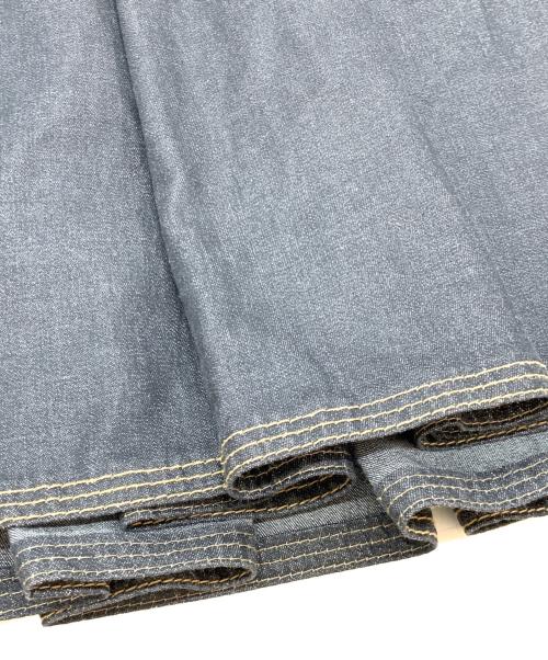 BURBERRY BLACK LABEL（バーバリーブラックレーベル）BURBERRY BLACK LABEL (バーバリーブラックレーベル) ミディスカート グレー サイズ:40の古着・服飾アイテム