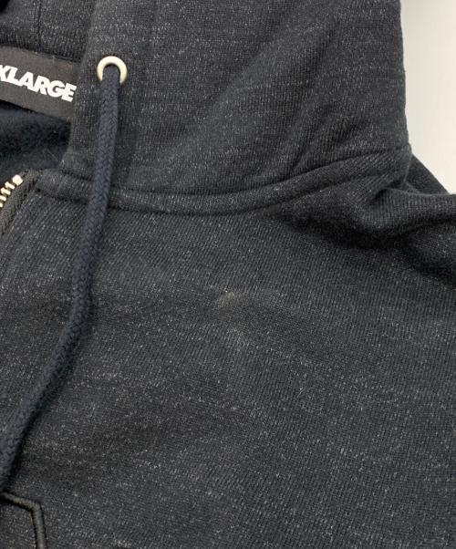 X-LARGE（エクストララージ）X-LARGE (エクストララージ) ジップパーカー ブラック サイズ:XLの古着・服飾アイテム