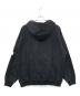 X-LARGE (エクストララージ) ジップパーカー ブラック サイズ:XL：7000円
