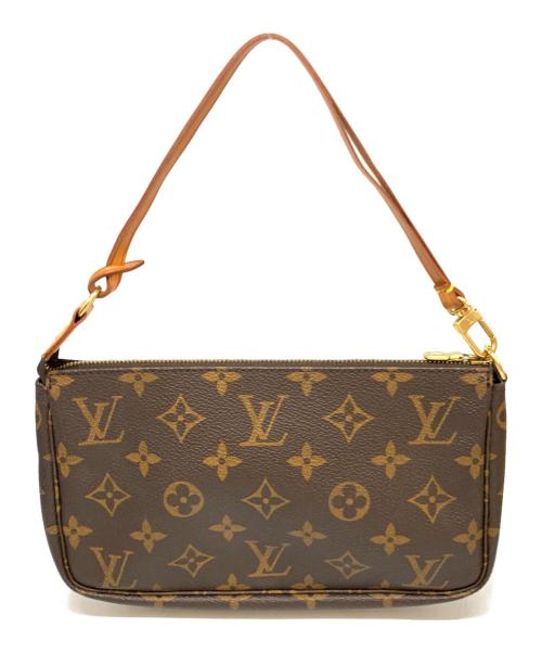 LOUIS VUITTON（ルイ ヴィトン）LOUIS VUITTON (ルイ ヴィトン) モノグラム ポシェット・アクセソワール ブラウンの古着・服飾アイテム