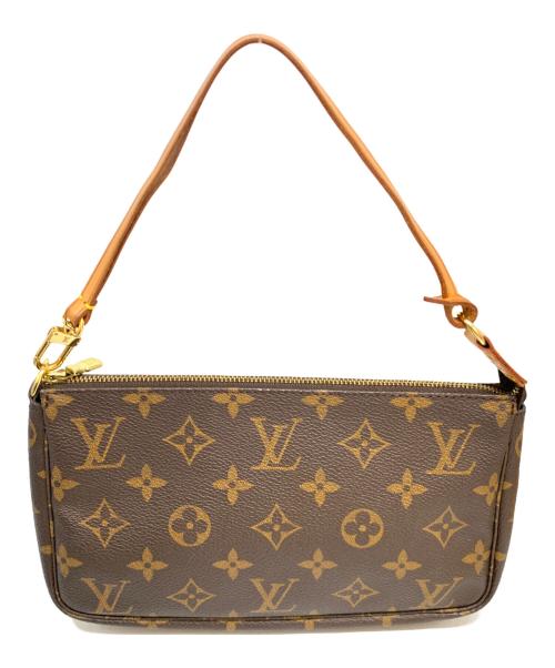 LOUIS VUITTON（ルイ ヴィトン）LOUIS VUITTON (ルイ ヴィトン) モノグラム ポシェット・アクセソワール ブラウンの古着・服飾アイテム