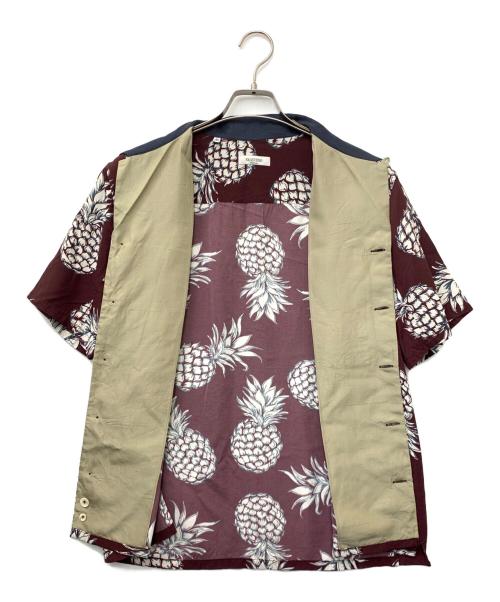 VALENTINO（ヴァレンティノ）VALENTINO (ヴァレンティノ) pineapple shirt ボルドー サイズ:39の古着・服飾アイテム