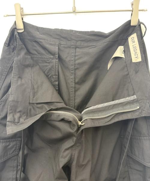OUR LEGACY（アワーレガシー）OUR LEGACY (アワーレガシー) AUDIO CARGO in Black Symbiont Poplin ブラック サイズ:44の古着・服飾アイテム