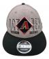 New Era (ニューエラ) キャップ グレー×ブラック：8000円